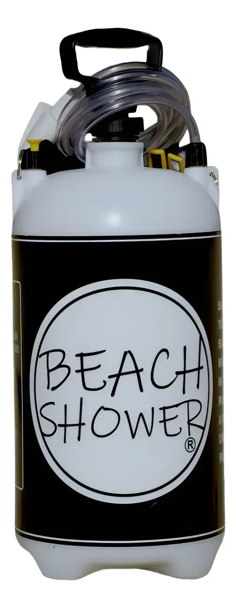 Beach Shower com mangueira cristal